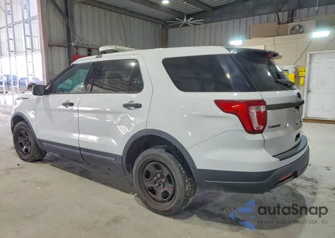 2018 Ford Explorer Police Interceptor z USA, uszkodzony, nr VIN 1FM5K8AR6JGA37036